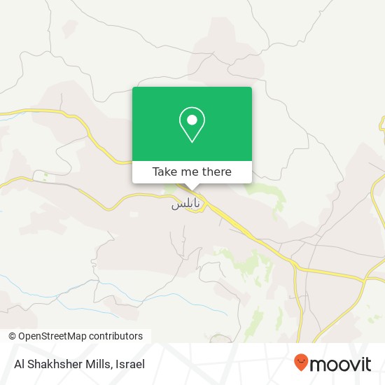 Al Shakhsher Mills map