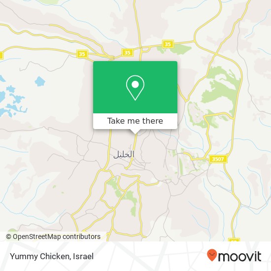 Yummy Chicken map