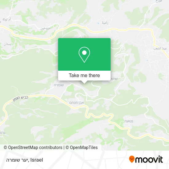Карта יער שומרה