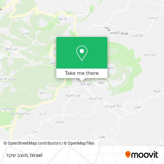 מוצב שקד map