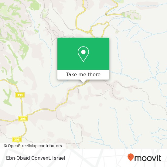 Ebn-Obaid Convent map
