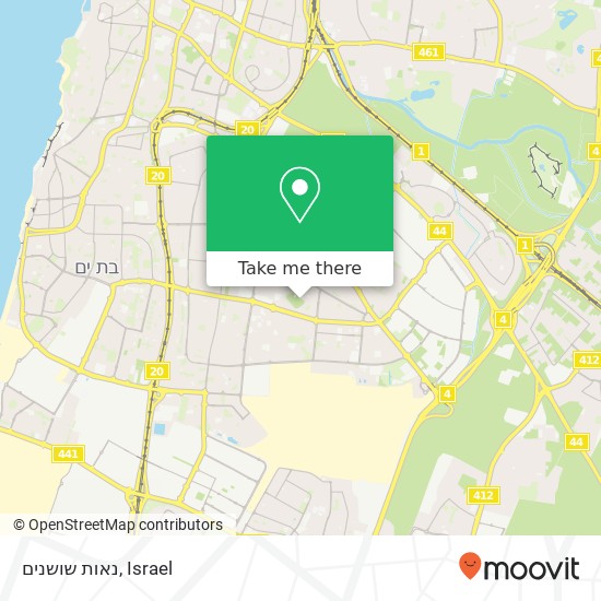 נאות שושנים map