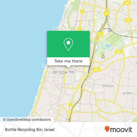 Bottle Recycling Bin map