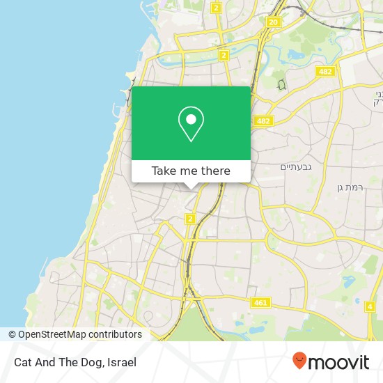 Cat And The Dog map