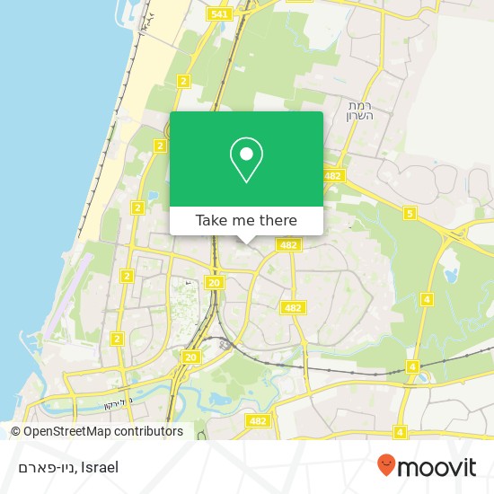 ניו-פארם map