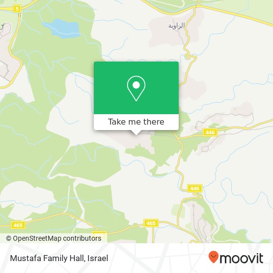 Mustafa Family Hall map