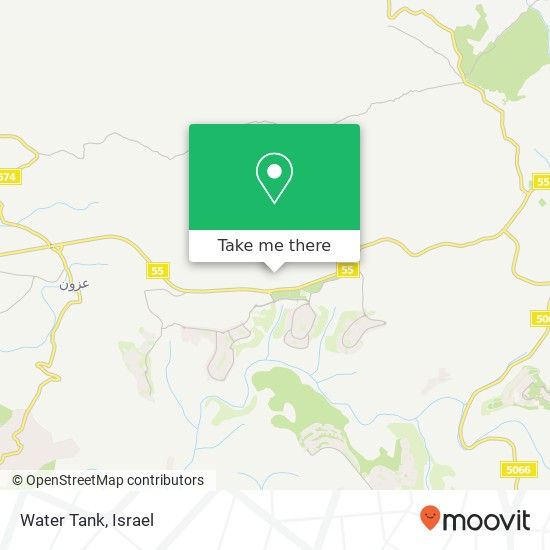 Water Tank map