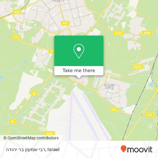 רבי שמעון בר יהודה map