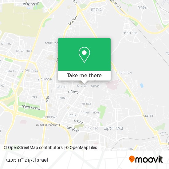 קופ""ח מכבי map