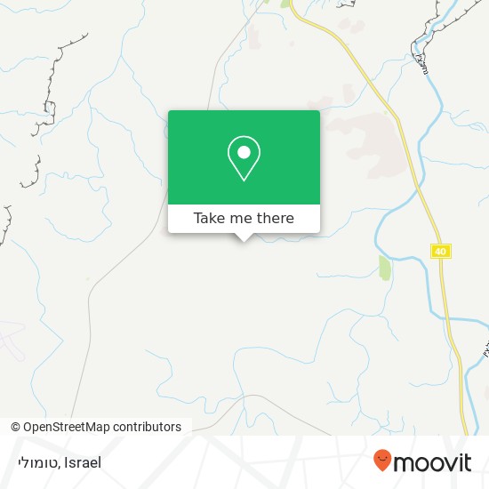 Карта טומולי