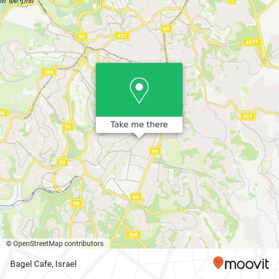 Bagel Cafe map