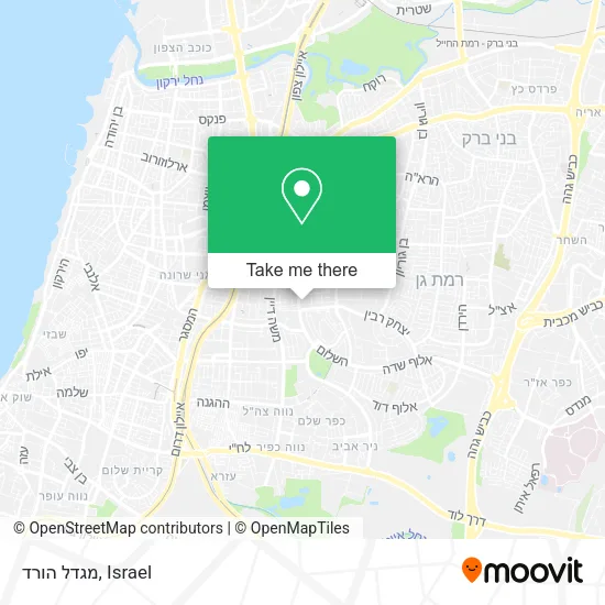 Карта מגדל הורד