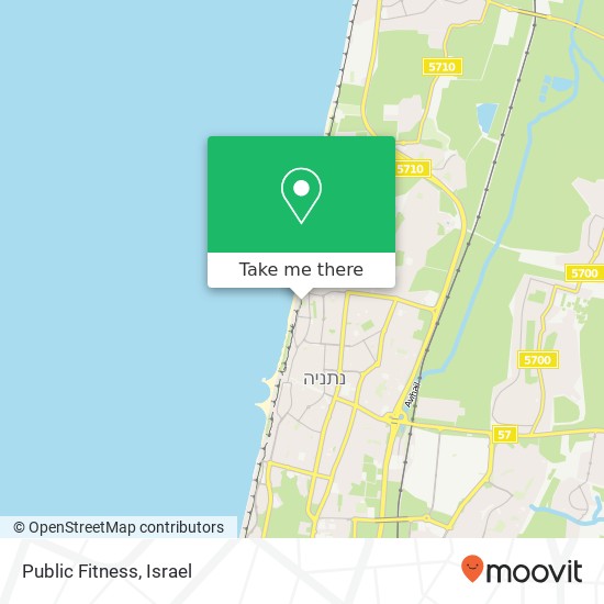 Public Fitness map