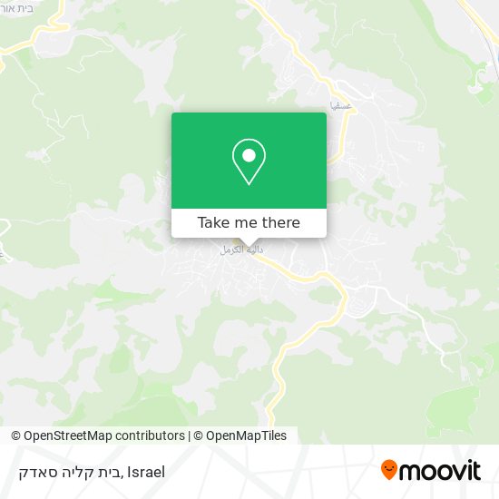 בית קליה סאדק map