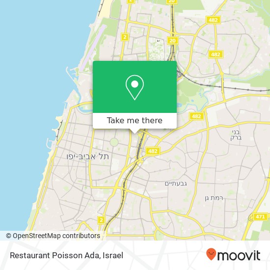 Restaurant Poisson Ada map