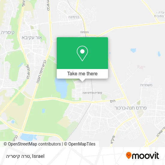 Карта טרה קיסריה