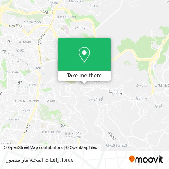 راهبات المحبة مار منصور map