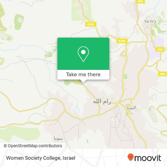 Women Society College map
