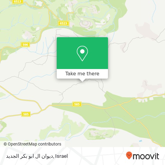 ديوان ال ابو بكر الجديد map