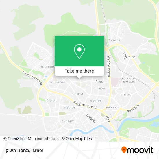 Карта מחסני השוק