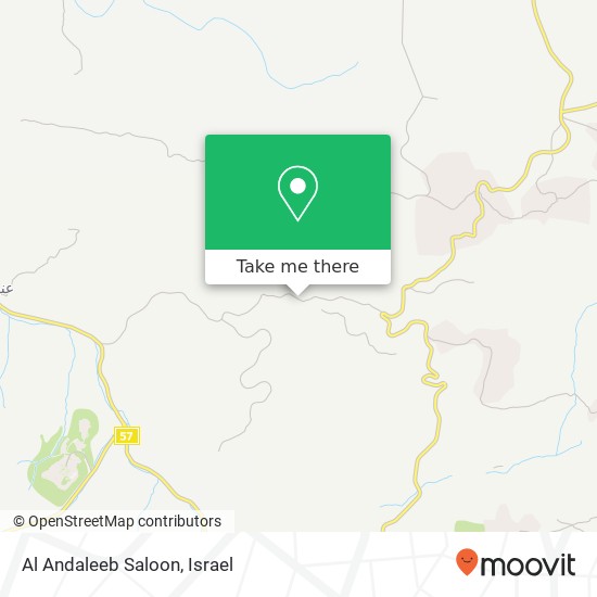 Al Andaleeb Saloon map