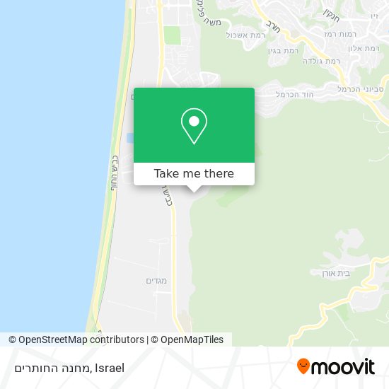 מחנה החותרים map