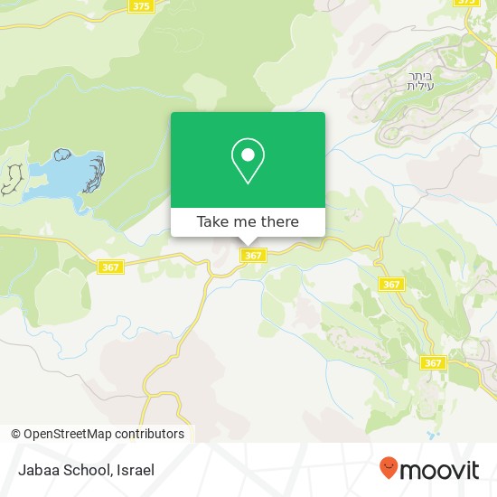 Jabaa School map