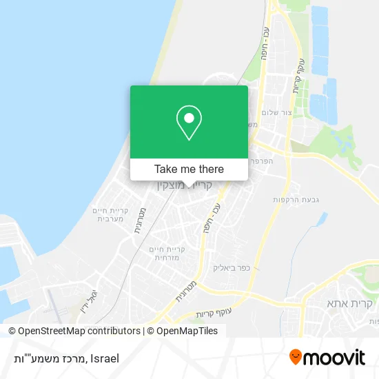 Карта מרכז משמע""ות