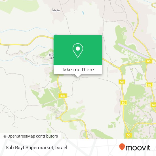 Sab Rayt Supermarket map