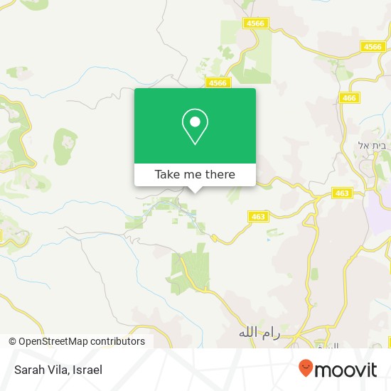 Sarah Vila map