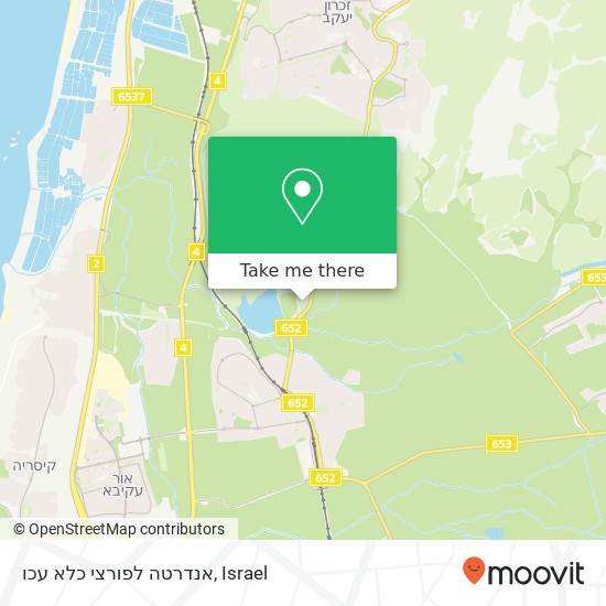 אנדרטה לפורצי כלא עכו map