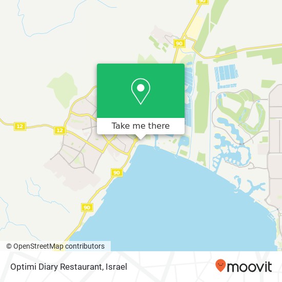 Карта Optimi Diary Restaurant