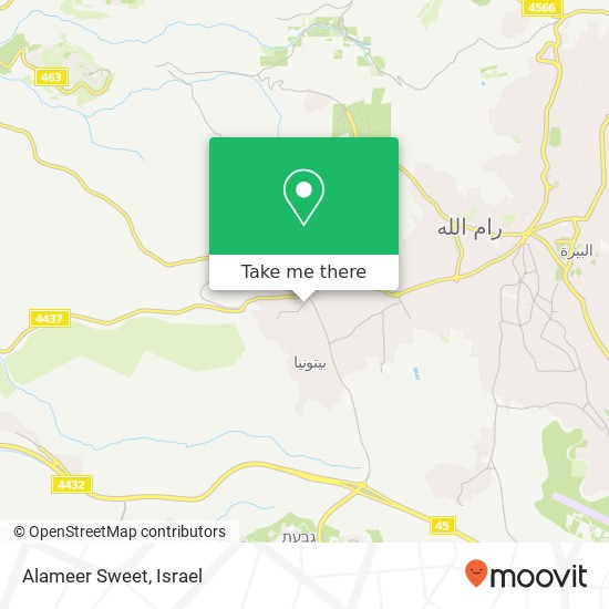 Alameer Sweet map