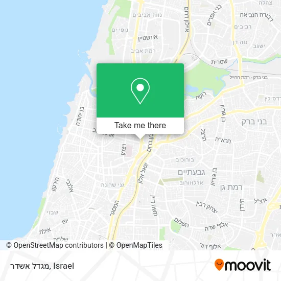 Карта מגדל אשדר