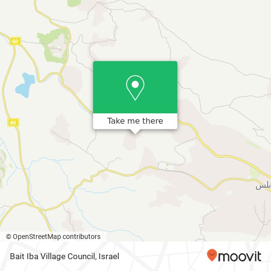 Bait Iba Village Council map