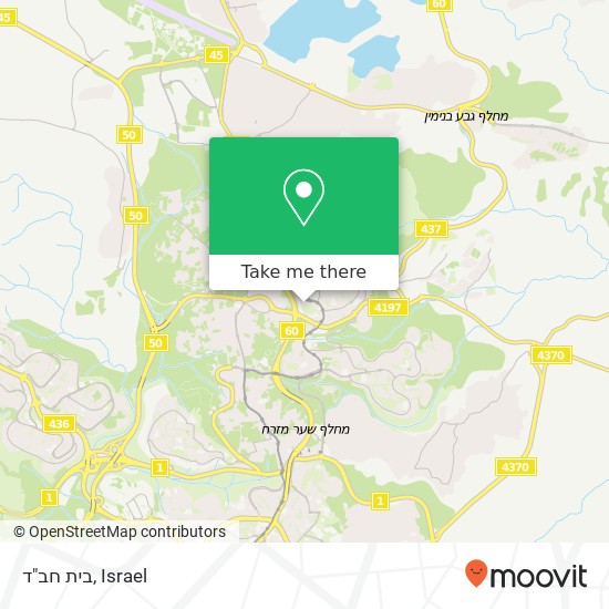 Карта בית חב"ד
