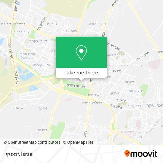 זמסקי map