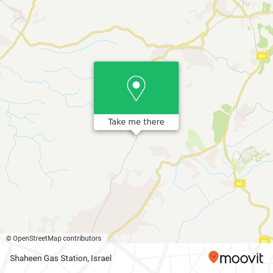 Shaheen Gas Station map