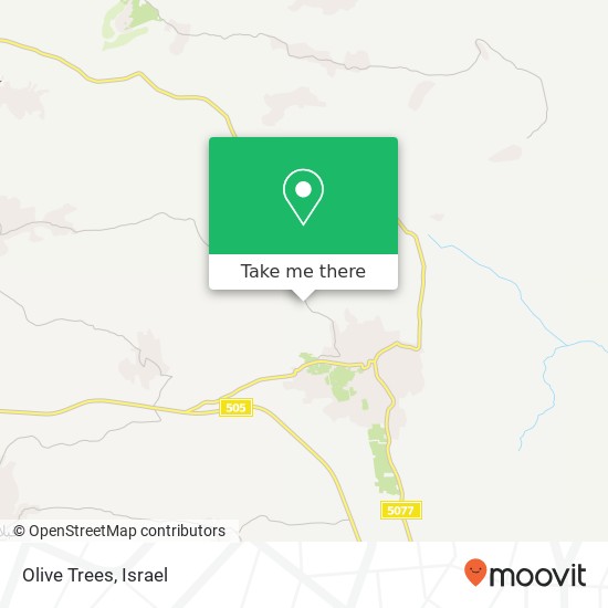 Olive Trees map