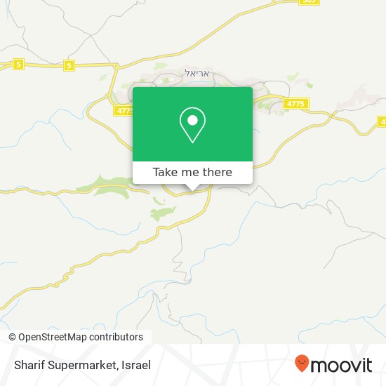 Карта Sharif Supermarket
