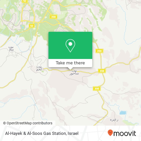 Al-Hayek & Al-Soos Gas Station map