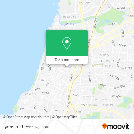 Карта שפרינצק 1 - סינימטק