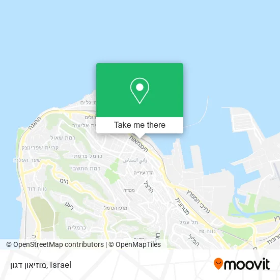 Карта מוזיאון דגון
