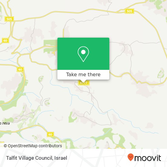 Talfit Village Council map