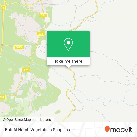 Bab Al Harah Vegetables Shop map