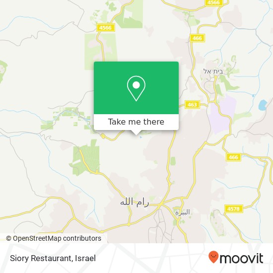 Siory Restaurant map