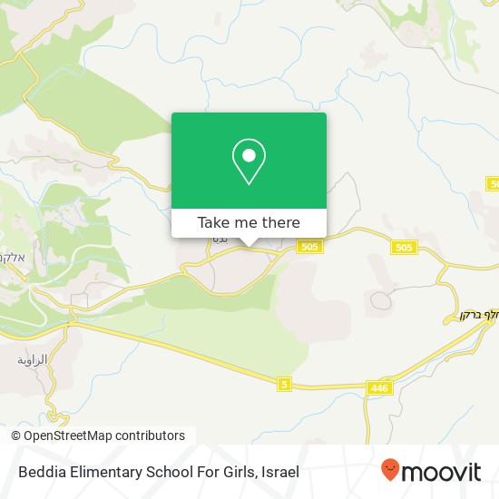 Beddia Elimentary School For Girls map