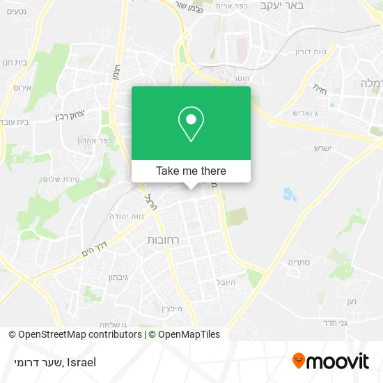 Карта שער דרומי