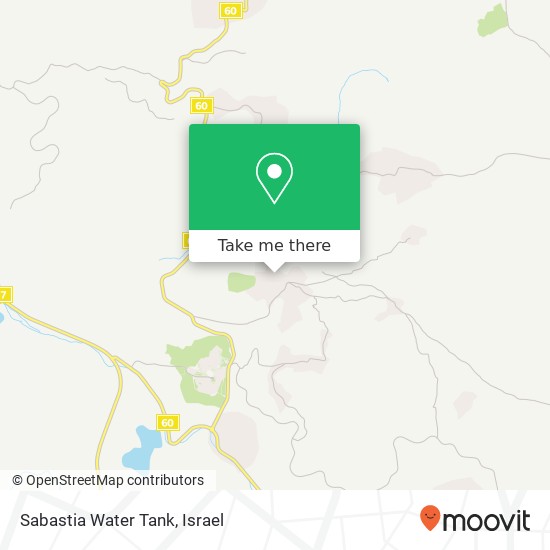 Sabastia Water Tank map