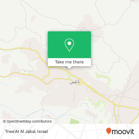 Trwe'At Al Jabal map